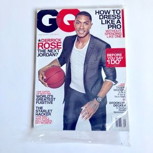 GQ Magazine DERRICK ROSE Issue MAY 2012 NEW